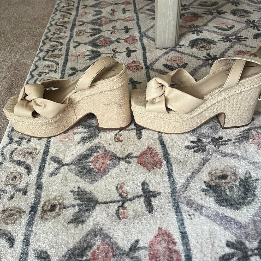 SAM EDELMAN THERESA PLATFORM SANDAL